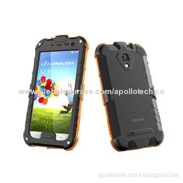 Waterproof Mobile Phone Cases for iPhone 4/4S, with IP65 Dust-proof Level